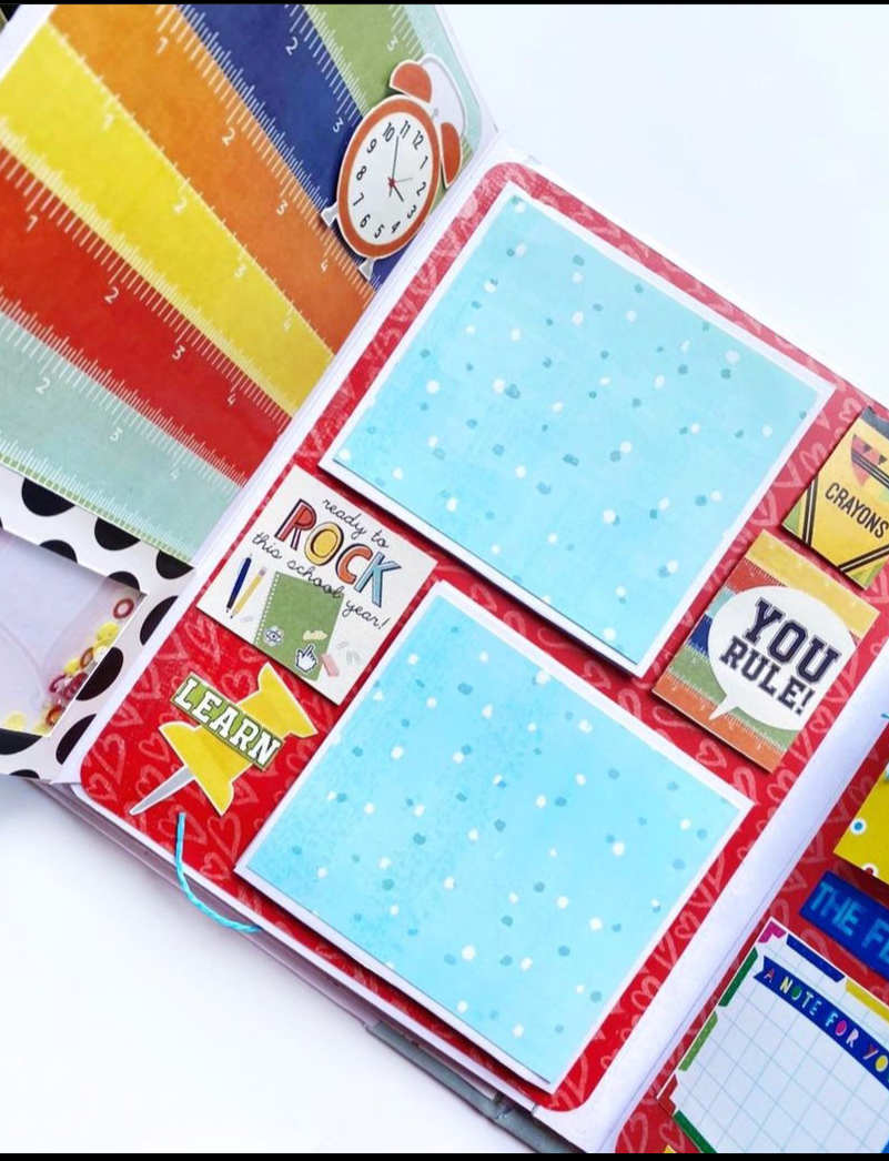 Baby Scrapbook | School Scrapbook