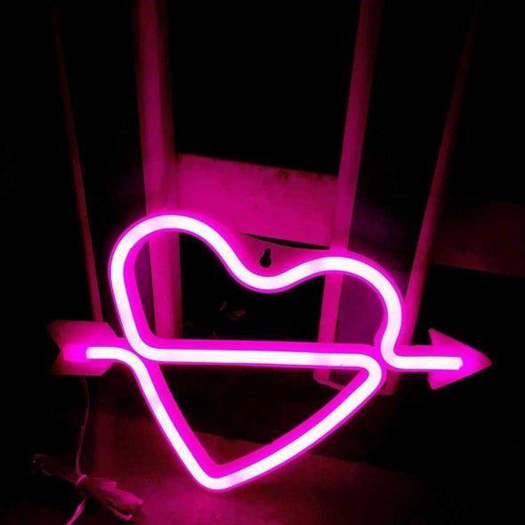 Cupid Heart- Neon Light