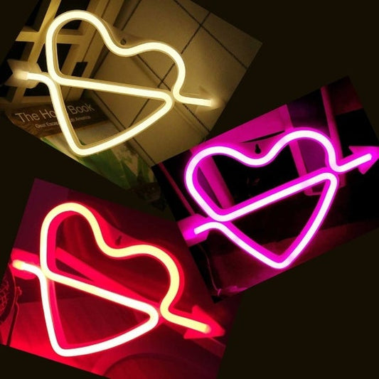 Cupid Heart- Neon Light